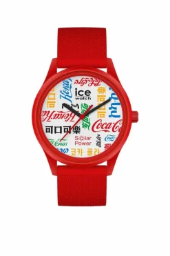 Watches*Ice-Watch 019620 Coca Cola 40mm Quartz Watch Red