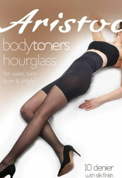 Tights & Socks|Tights & Socks*Aristoc 10 Denier Hourglass Toner Tights - Black