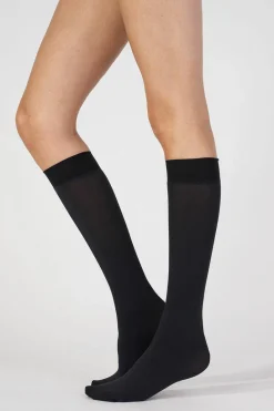 Tights & Socks|Tights & Socks*Aristoc 80 Denier Opaque Knee Highs - Black