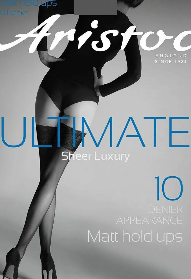 Tights & Socks|Tights & Socks*Aristoc 10 Denier Ultimate Matt Hold Ups - Black