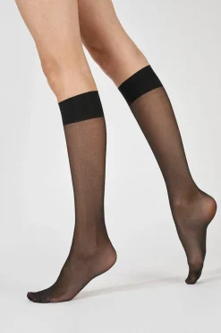 Tights & Socks|Tights & Socks*Aristoc 15 Denier Ultimate Shine Knee Highs - Black