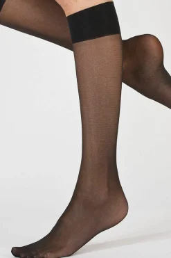 Tights & Socks|Tights & Socks*Aristoc 15 Denier Ultimate Shine Knee Highs - Black
