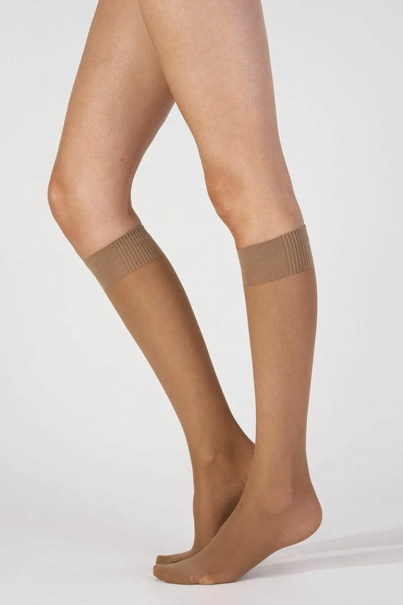 Tights & Socks|Tights & Socks*Aristoc 15 Denier Ultimate Shine Knee Highs - Nude