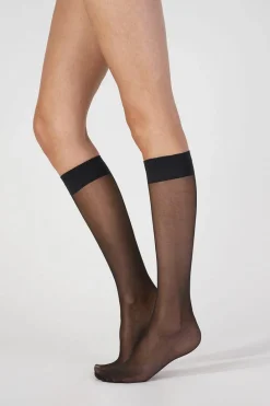 Tights & Socks|Tights & Socks*Aristoc 10 Denier Ultra Shine Knee Highs - Black