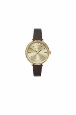 Watches*Sekonda 40076 Elegant 32mm Quartz Watch Brown