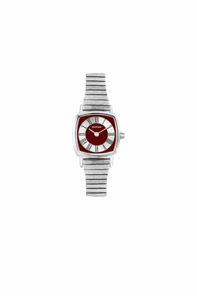 Watches*Sekonda 40378 Heritage 22mm Quartz Watch Silver