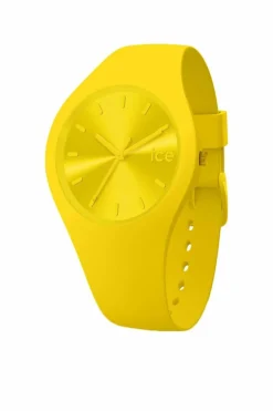 Watches*Ice-Watch 017909 Ice Colour 40mm Quartz Watch Yellow