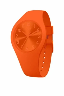 Watches*Ice-Watch 017910 Ice Colour 34mm Quartz Watch Orange