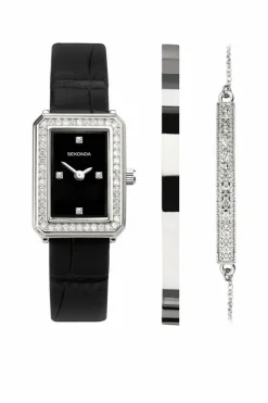 Watches*Sekonda 49005 19mm Quartz Watch Black