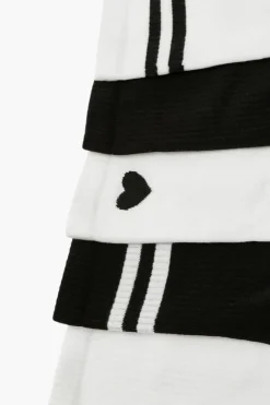 Tights & Socks|Tights & Socks*boohoo 5 Pack Sports Socks blackwhite