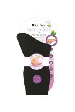 Tights & Socks|Tights & Socks*SOCKSHOP 1 Pair Beautyfeet by Nourishing Heel Pad Socks Black