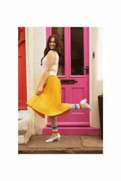 Tights & Socks|Tights & Socks*SOCKSHOP 3 Pair Gentle Bamboo Socks with Smooth Toe Seams in Plains and Stripes Multi