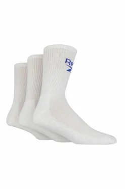 Tights & Socks|Tights & Socks*Reebok 3 Pair Pack Crew Sport Sock White