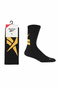 Tights & Socks|Tights & Socks*Reebok 1 Pair Pack Fitness Crew Sport Sock Black