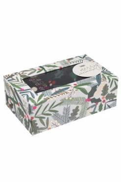 Tights & Socks|Tights & Socks*Caroline Gardner 3 Pair Pack Gift Box of Festive Crew Socks Black