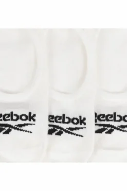 Tights & Socks|Tights & Socks*Reebok 3 Pair Pack No Show Sport Sock White