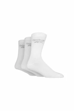Tights & Socks|Tights & Socks*Reebok 3 Pair Pack Non cushioned Crew Sport Sock White