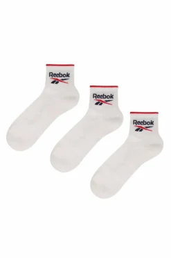 Tights & Socks|Tights & Socks*Reebok 3 Pair Pack Quarter Sport Sock With Cushioned Sole White