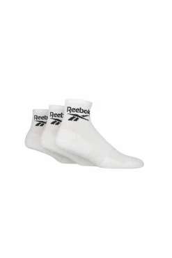Tights & Socks|Tights & Socks*Reebok 3 Pair Pack Quarter Sport Sock White