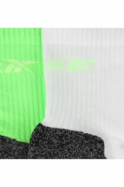 Tights & Socks|Tights & Socks*Reebok 2 Pair Pack Running Sport Sock With Cushioned Heel and Toe White