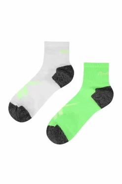 Tights & Socks|Tights & Socks*Reebok 2 Pair Pack Running Sport Sock With Cushioned Heel and Toe White