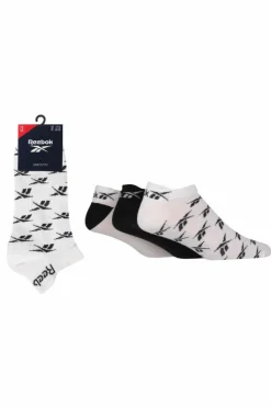 Tights & Socks|Tights & Socks*Reebok 3 Pair Pack Trainer Sport Sock With Heel Tab White