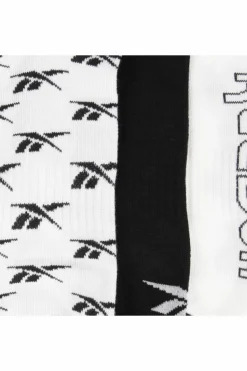 Tights & Socks|Tights & Socks*Reebok 3 Pair Pack Trainer Sport Sock With Heel Tab White