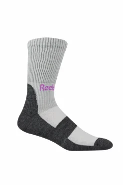 Tights & Socks|Tights & Socks*Reebok 1 Pair Pack Trekking Crew Sport Sock with Wool Grey