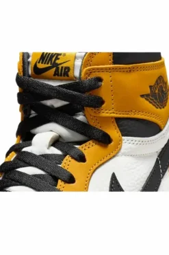 Trainers*Nike Air Jordan 1 Retro High OG High Top Sneakers Yellow