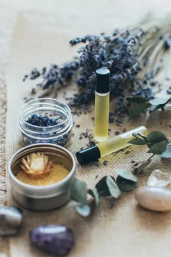 Candles & Diffusers|Candles*CAMPSIE Candles Amethyst - Relax Crystal Candle - Orange, Rosemary & Lavender White