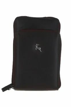Handbags|Cross-Body Bags*Ashwood Leather Aphrodite' Real Leather Crossbody Smart Phone Bag Brown