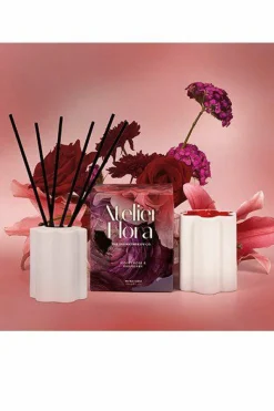 Candles & Diffusers|Candles*The Aromatherapy Company Atelier Flora 200g Candle - Violet Rose & Raspberry White