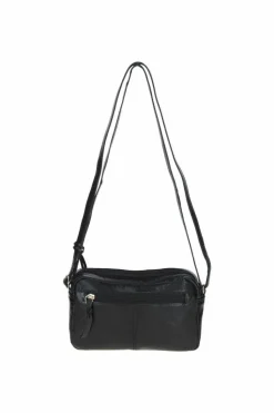 Handbags|Cross-Body Bags*Ashwood Leather Audrey' Leather Crossbody Bag with Adjustable Strap Black