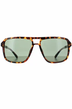 Sunglasses*Guess Aviator Dark Havana Green GF5085 Brown