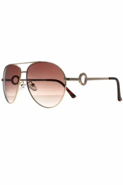 Sunglasses*Guess Aviator Brown GF0364 Gold