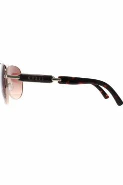 Sunglasses*Guess Aviator Brown Gradient GU7295 Gold
