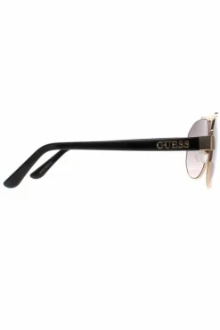 Sunglasses*Guess Aviator Grey Gradient GF6145 Gold