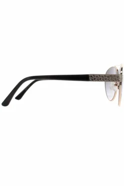 Sunglasses*Guess Aviator Smoke Gradient GF0414 Gold