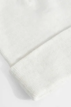Hats & Gloves|Hats & Gloves*boohoo Basic Beanie ivory