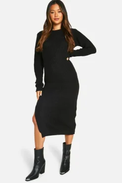 Jumper Dresses|Jumper Dresses*boohoo Basic Jumper Dress black