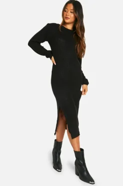 Jumper Dresses|Jumper Dresses*boohoo Basic Jumper Dress black