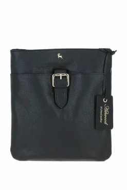 Handbags|Cross-Body Bags*Ashwood Leather Bella' Real Leather Crossbody Bag Black