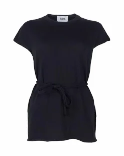 T-Shirt Dresses|Shirt Dresses*Alpha Studio Belted T-Shirt Dress Black