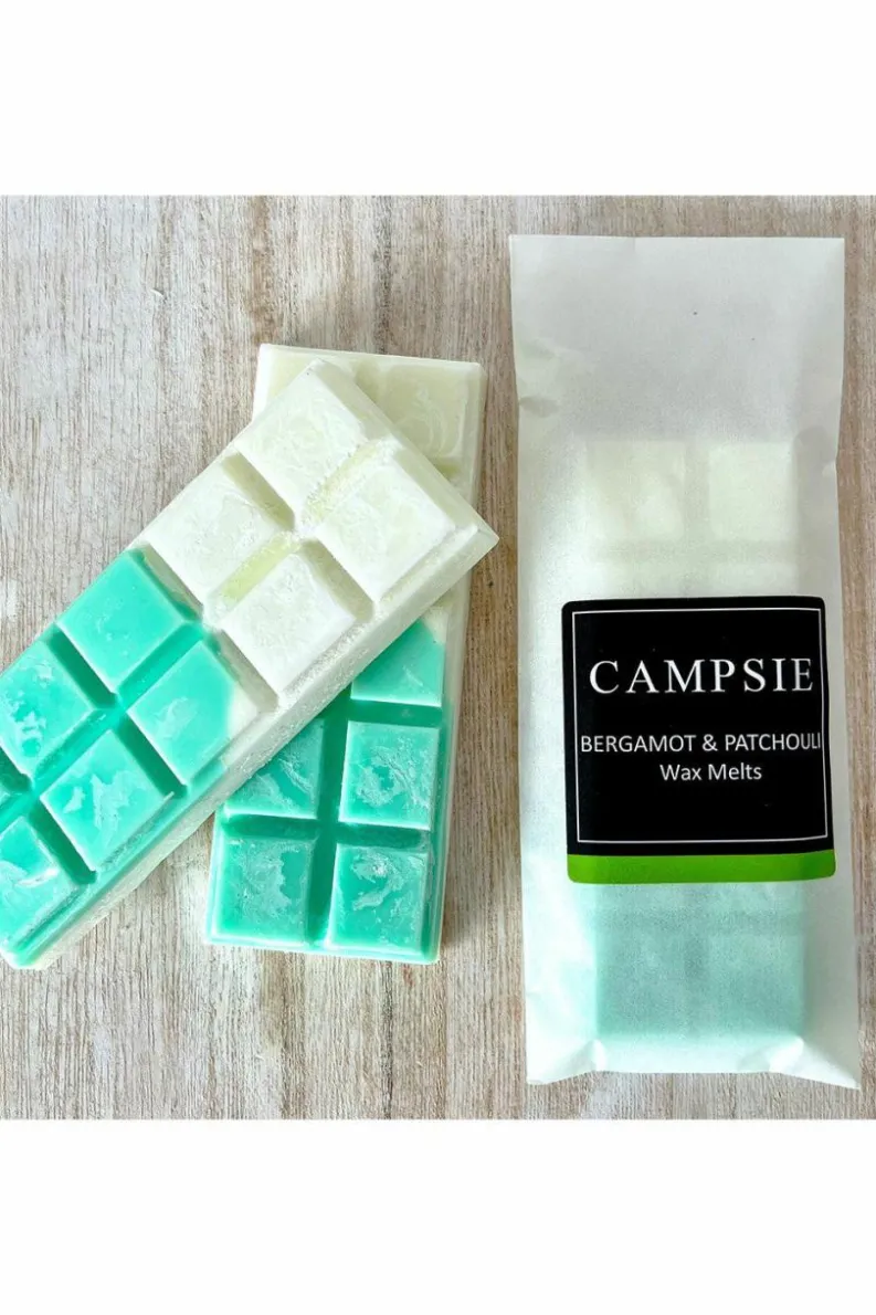 Candles & Diffusers|Candles*CAMPSIE Candles Bergamot & Patchouli Wax Melt Duo White