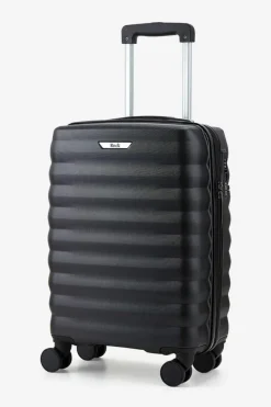 Handbags*Rock Berlin 8 Wheel Hardshell Suitcase Small Black