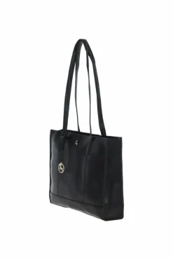 Shoulder Bags|Handbags*Ashwood Leather Beth' Exquisite Real Leather Tote Bag Black