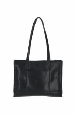 Shoulder Bags|Handbags*Ashwood Leather Beth' Exquisite Real Leather Tote Bag Black