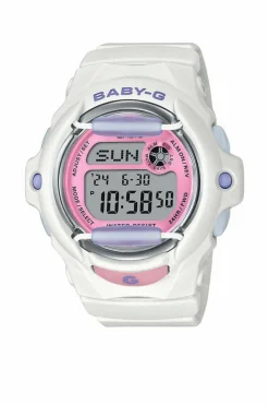 Watches*Casio BG-169PB-7ER Baby-G 42mm Quartz Watch White