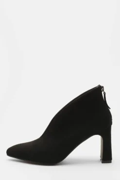 Heeled Boots|All Boots*Quiz Block Heel Shoes Boots Black