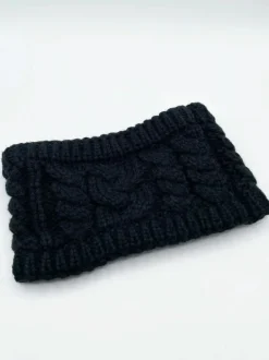 Hair Accessories*SVNX Cable Knitted Headband Black